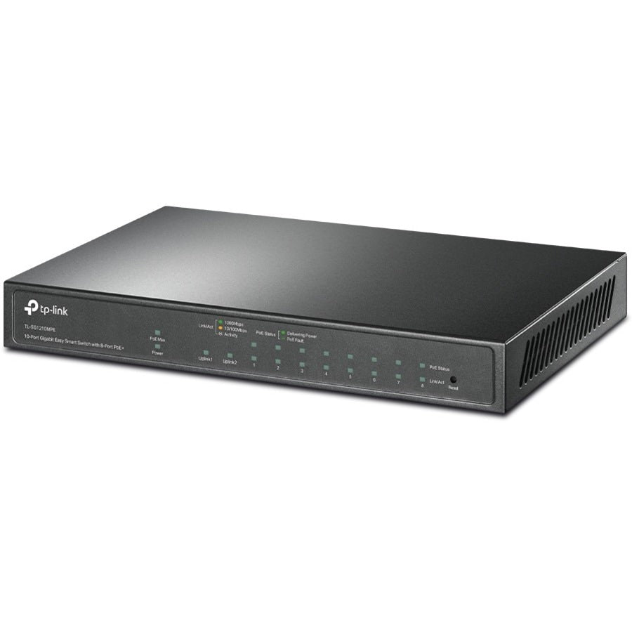 Switch de Red TP-Link TL-SG1210MPE - vista 2