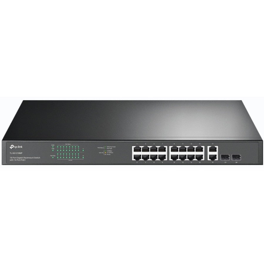 Switch de Red TP-Link TL-SG1218MP - vista 1