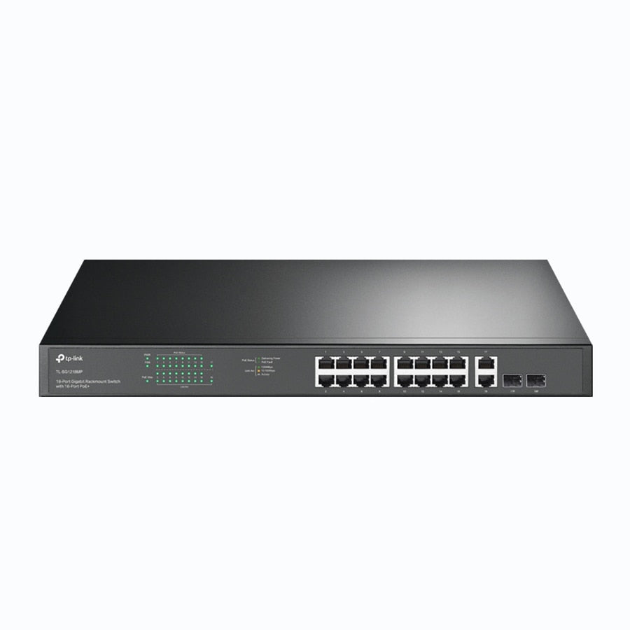 Switch de Red TP-Link TL-SG1218MP - vista 4