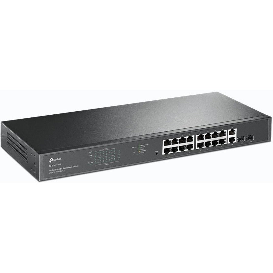 Switch de Red TP-Link TL-SG1218MP - vista 5