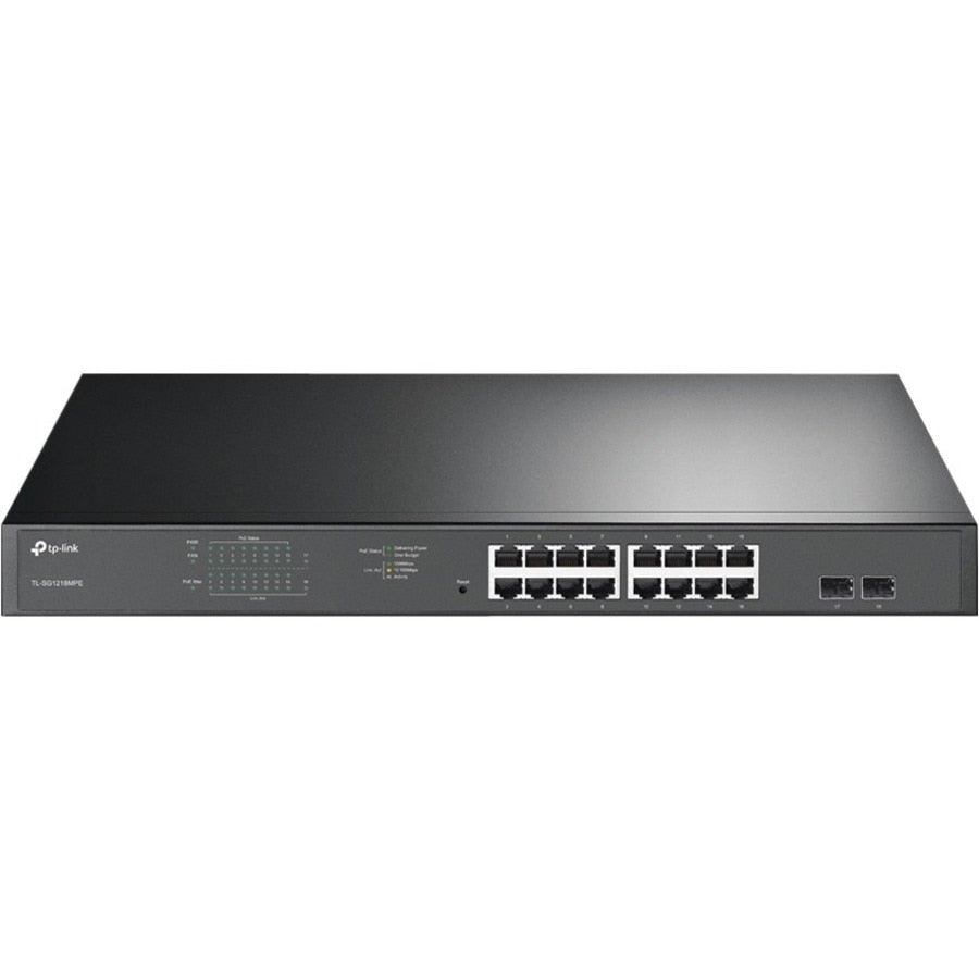 Switch de Red TP-Link TL-SG1218MPE - vista 1
