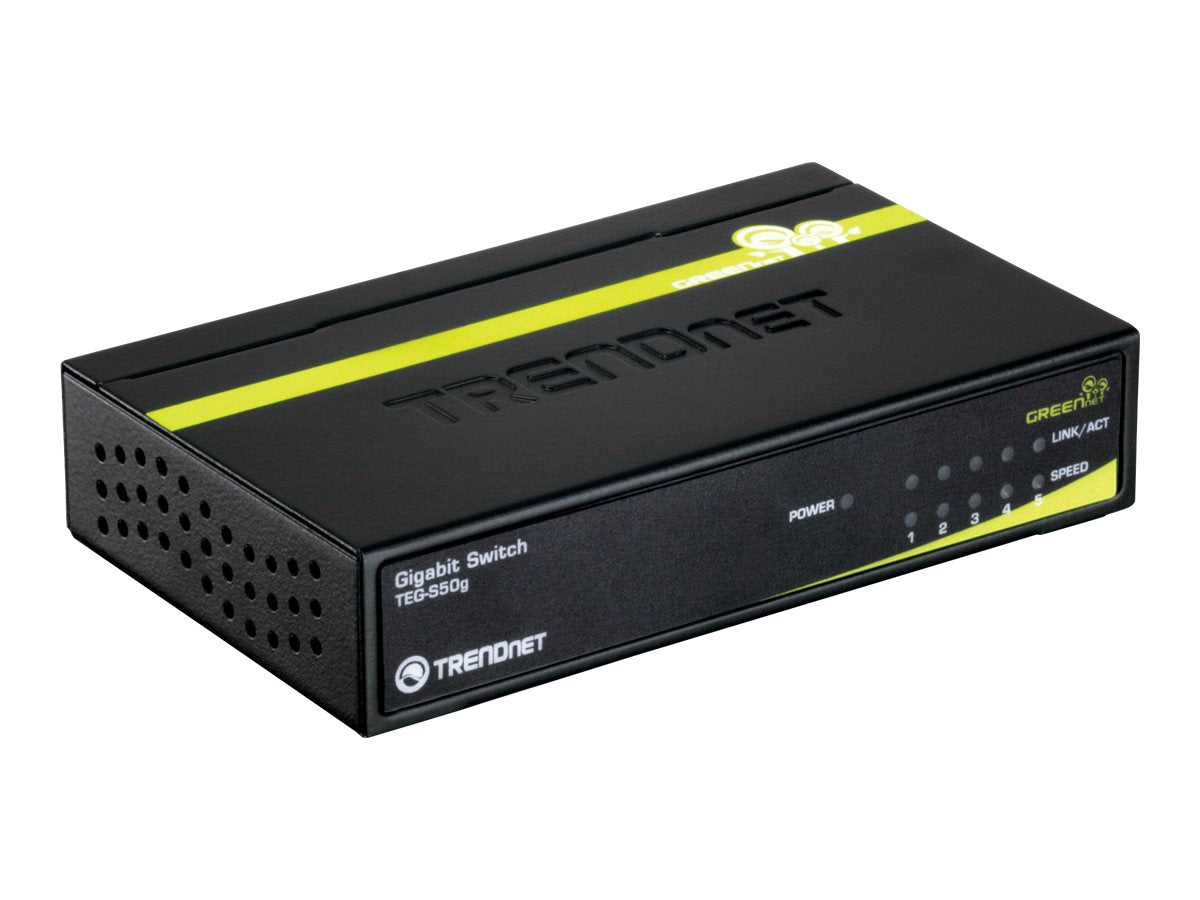 Switch de Red TRENDnet 5-Port Mini Gigabit Switch - vista 1
