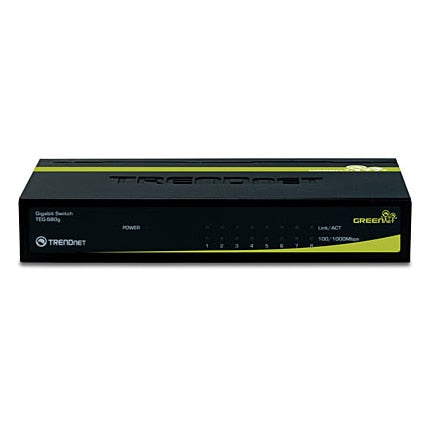Switch de Red TRENDnet 8-Port Mini Gigabit Switch - vista 2