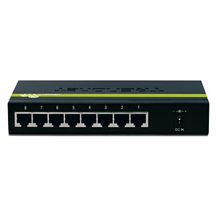 Switch de Red TRENDnet 8-Port Mini Gigabit Switch - vista 3