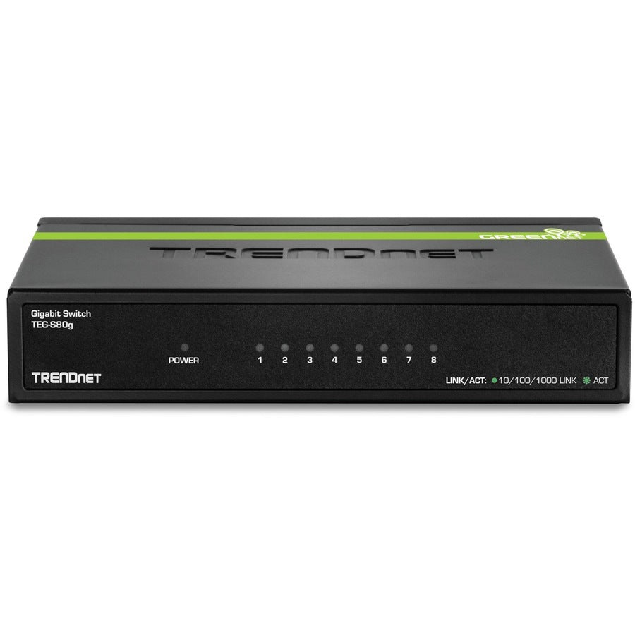 Switch de Red TRENDnet 8-Port Mini Gigabit Switch - vista 5