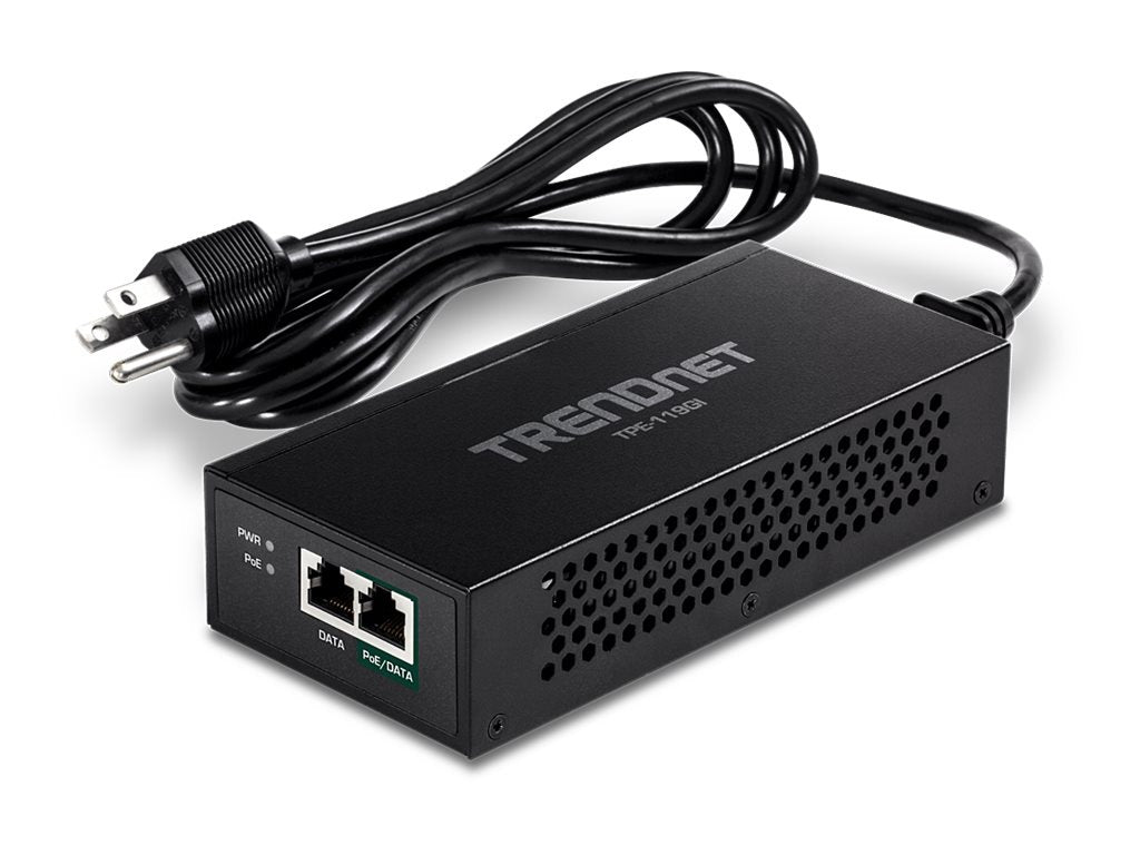 Switch de Red TRENDnet Gigabit PoE++ Injector - vista 2