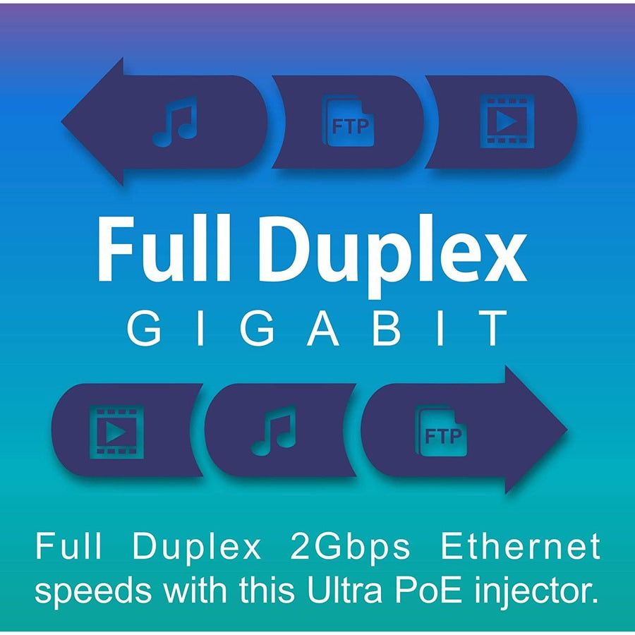 Switch de Red TRENDnet Gigabit PoE++ Injector - vista 6