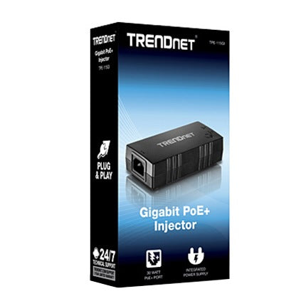 Switch de Red TRENDnet Gigabit Power Over Ethernet Plus Injector - vista 4