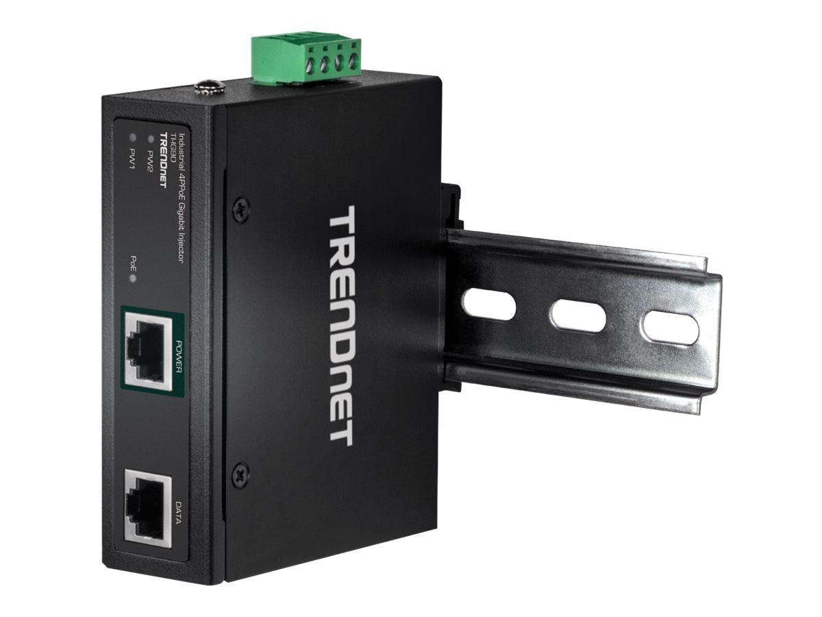 Switch de Red TRENDnet Industrial 95W Gigabit PoE++ Injector - vista 1