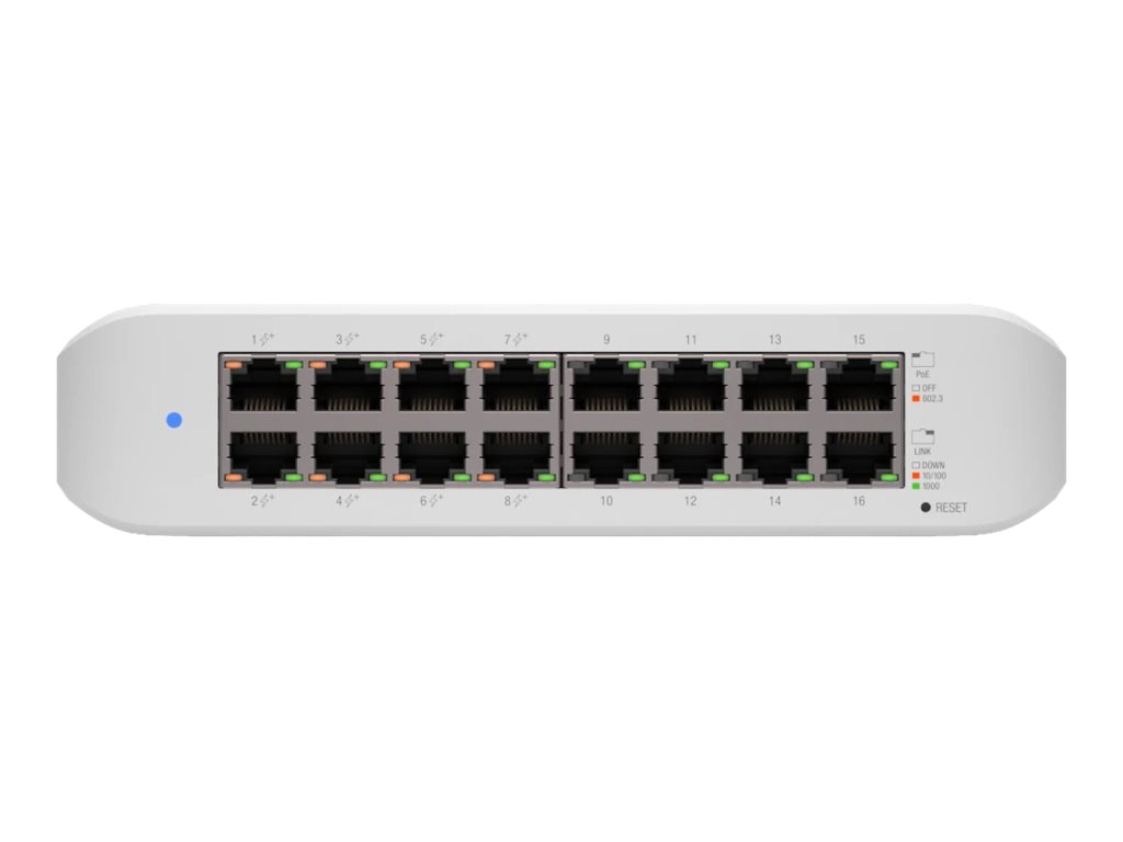 Switch de Red Ubiquiti UniFi Switch Lite USW-Lite-16-POE - vista 2