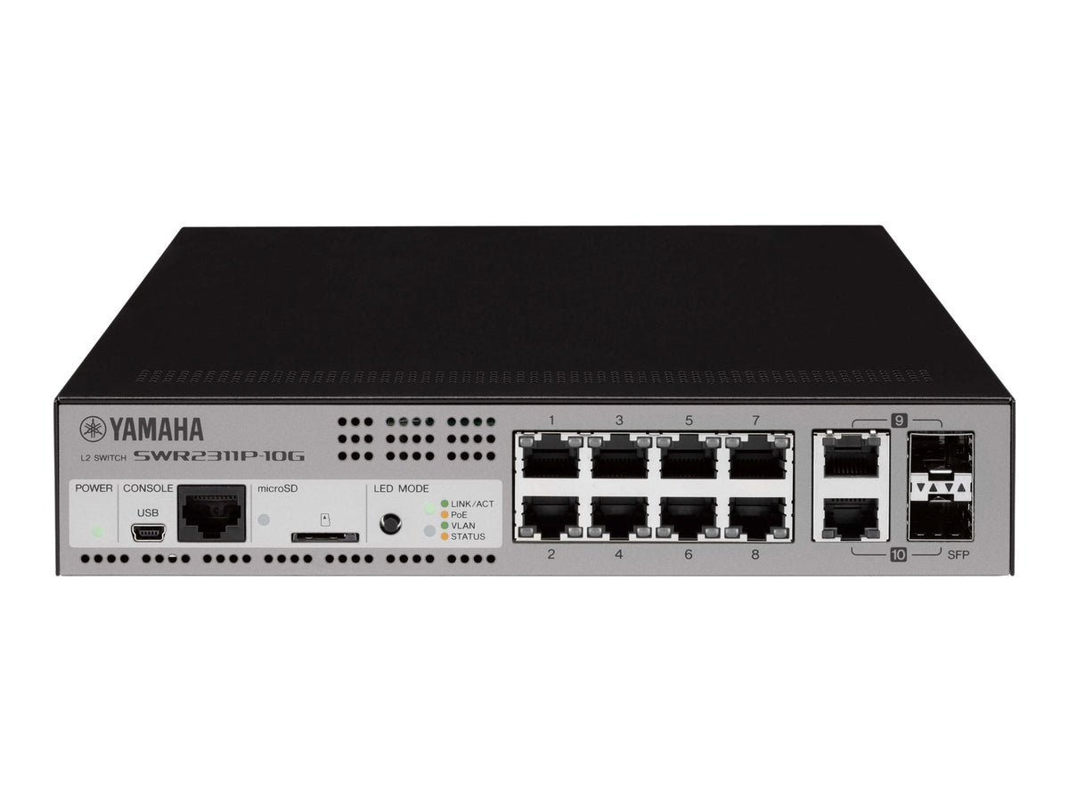 Switch de Red Yamaha SWR2311P-10G - vista 2