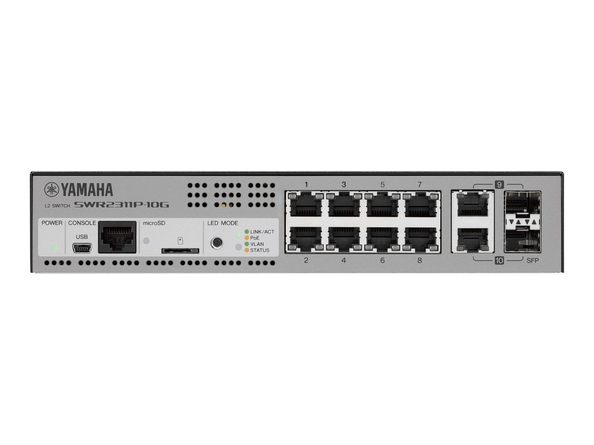 Switch de Red Yamaha SWR2311P-10G - vista 3