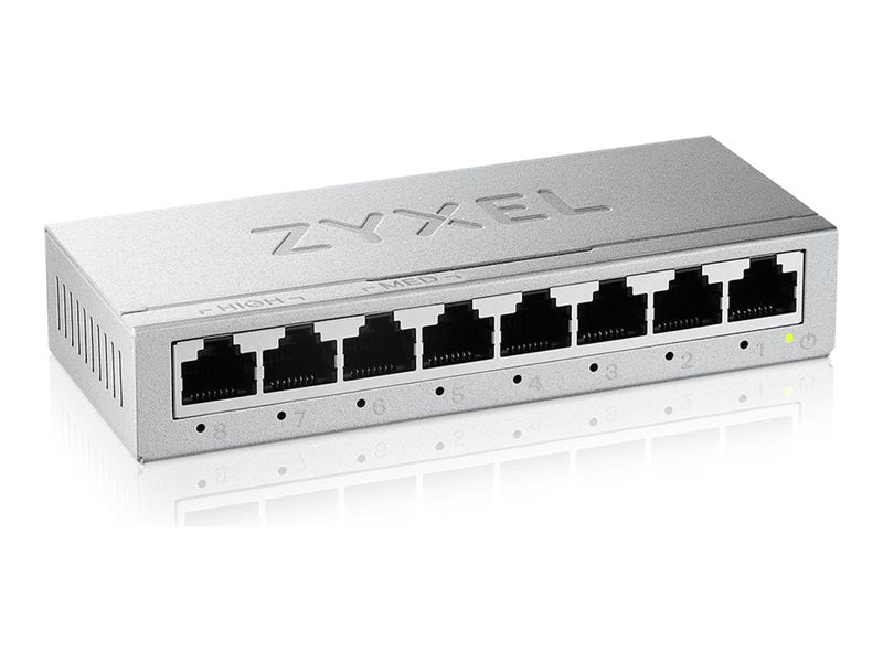 Switch de Red Zyxel GS-100 series GS-108B - vista 1