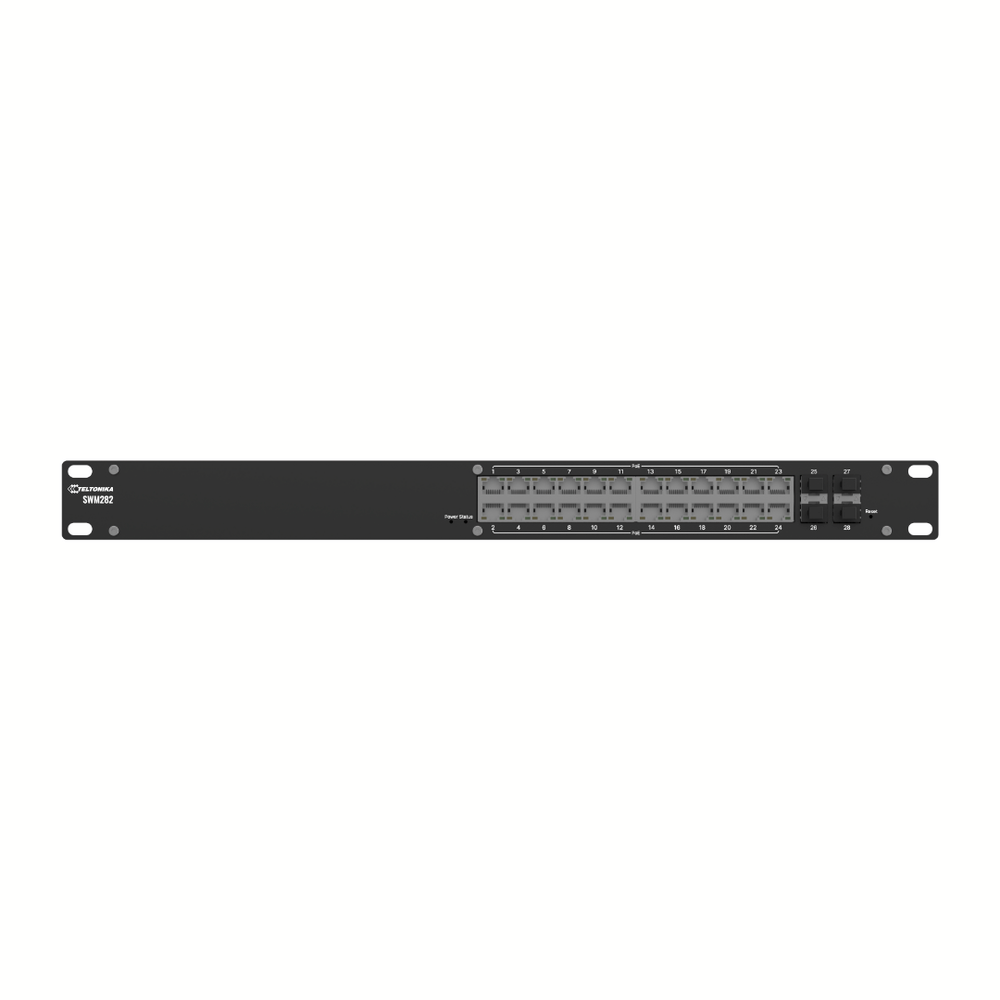 Switch Industrial Gestionado L2+ Teltonika SWM282 24 puertos