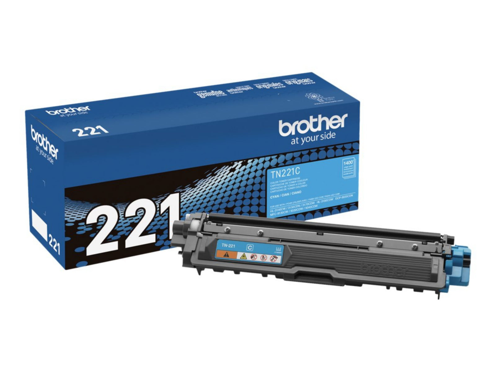 Tóner Brother 221C Cian - vista 1