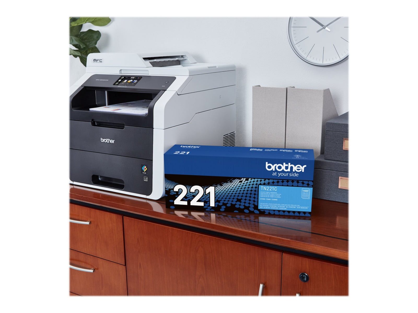 Tóner Brother 221C Cian - vista 6
