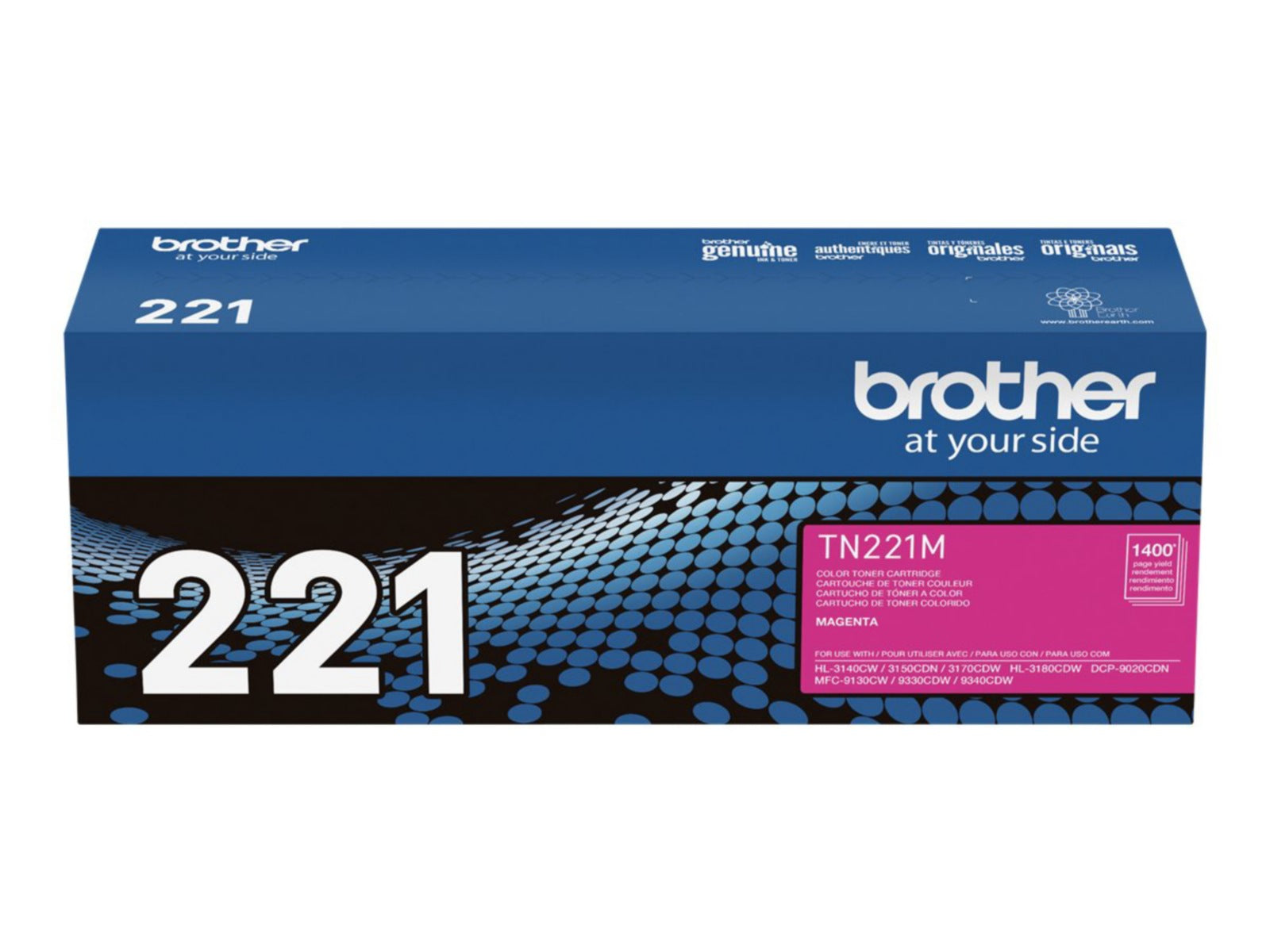 Tóner Brother 221M Magenta - vista 3