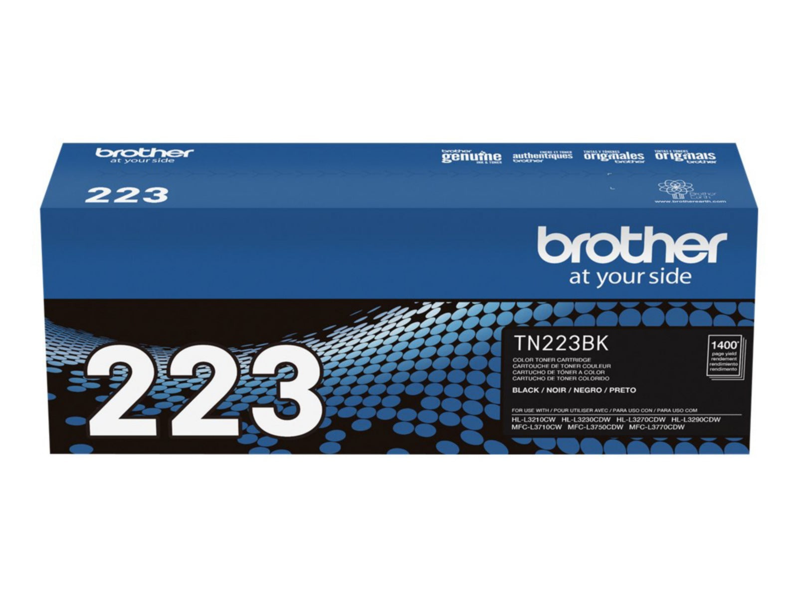 Tóner Brother 223BK Negro - vista 3