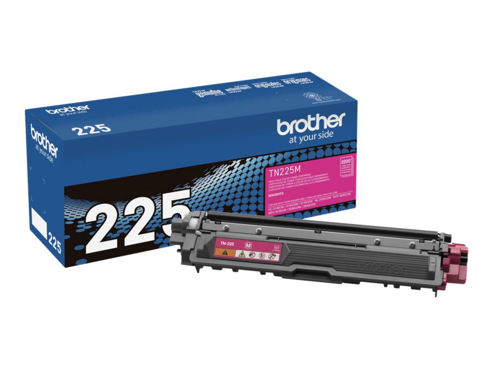 Tóner Brother 225M Magenta Alto Rendimiento - vista 1