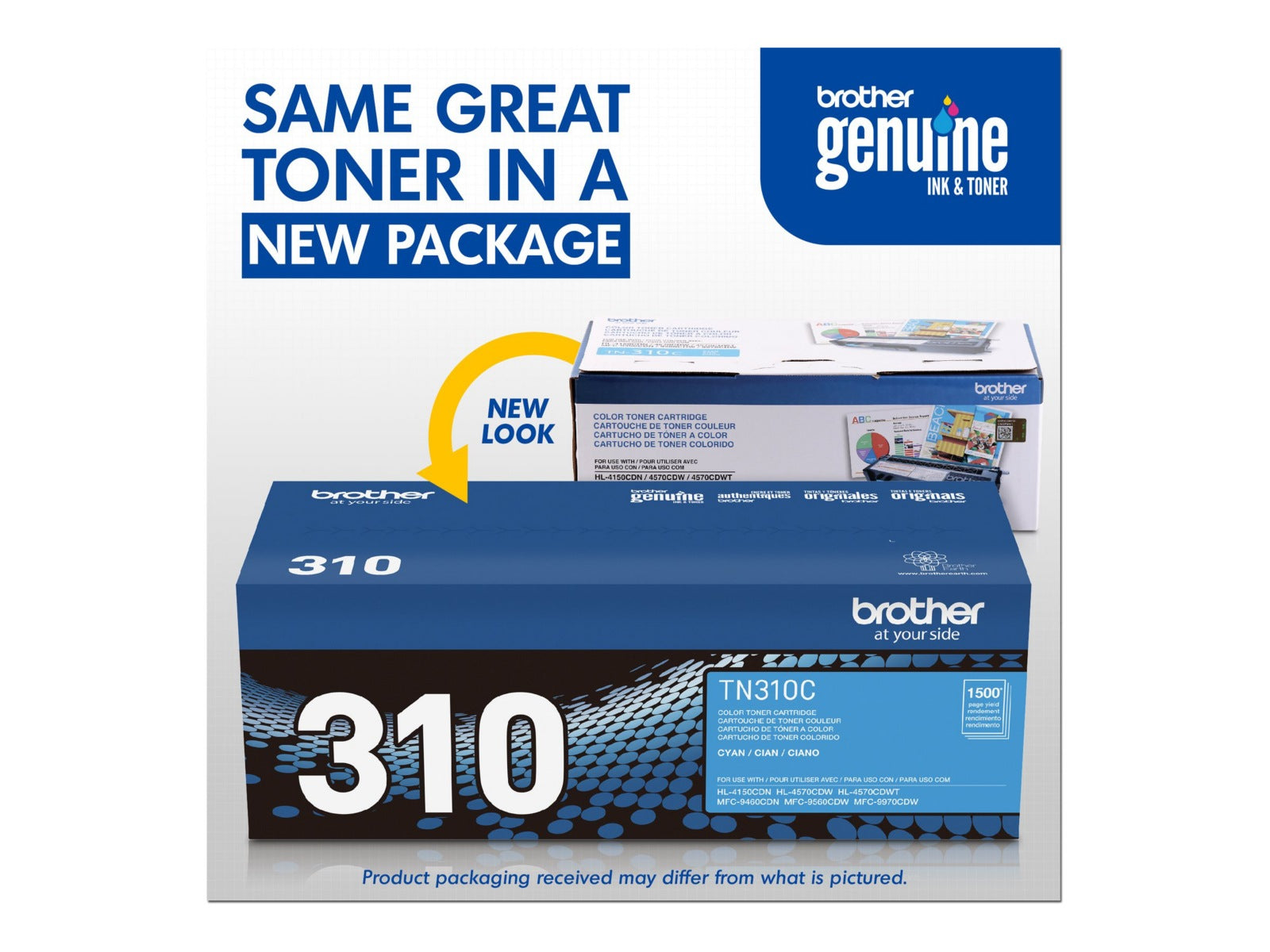 Tóner Brother 310C Cian - vista 2