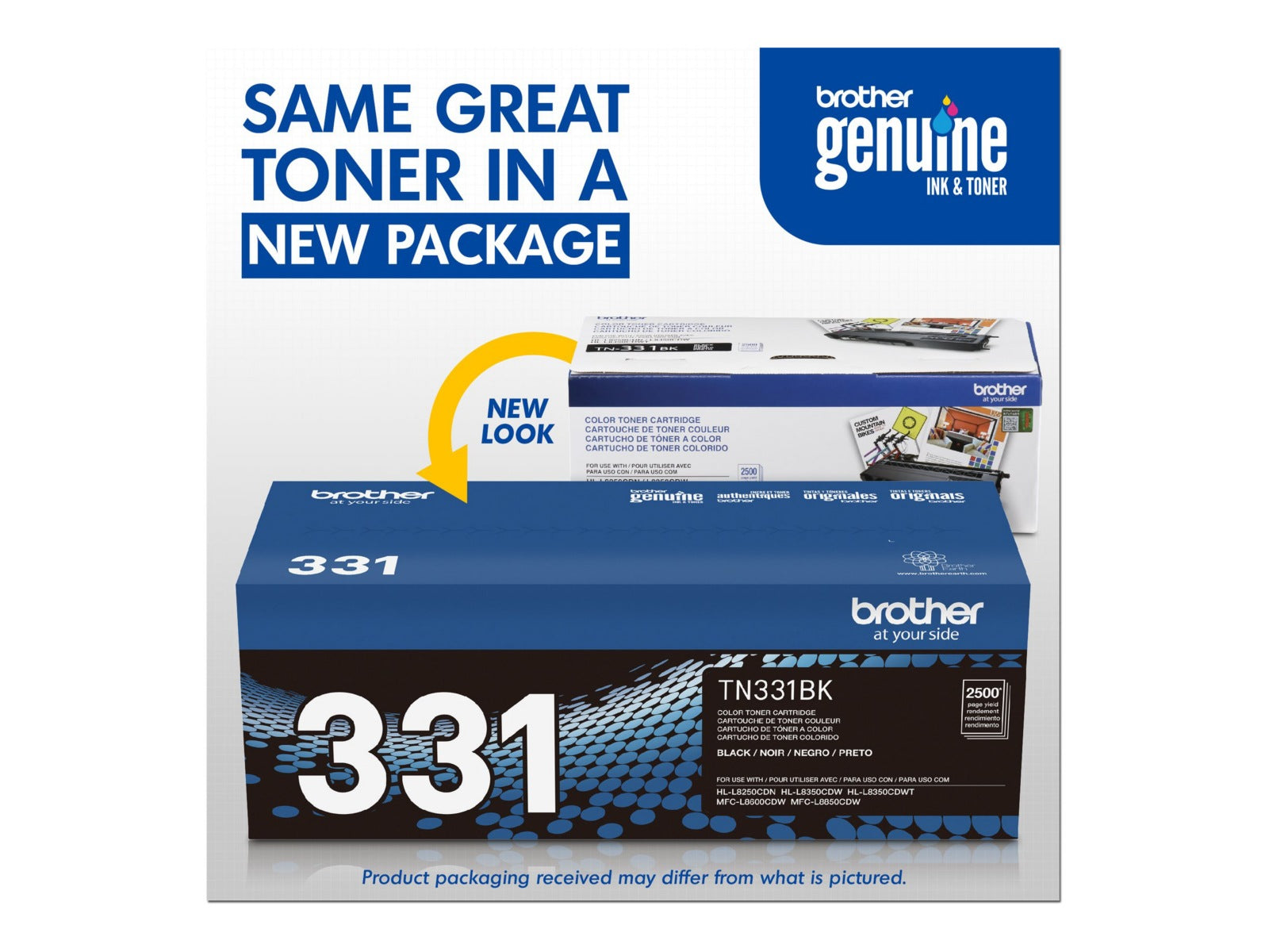 Tóner Brother 331BK Negro - vista 2