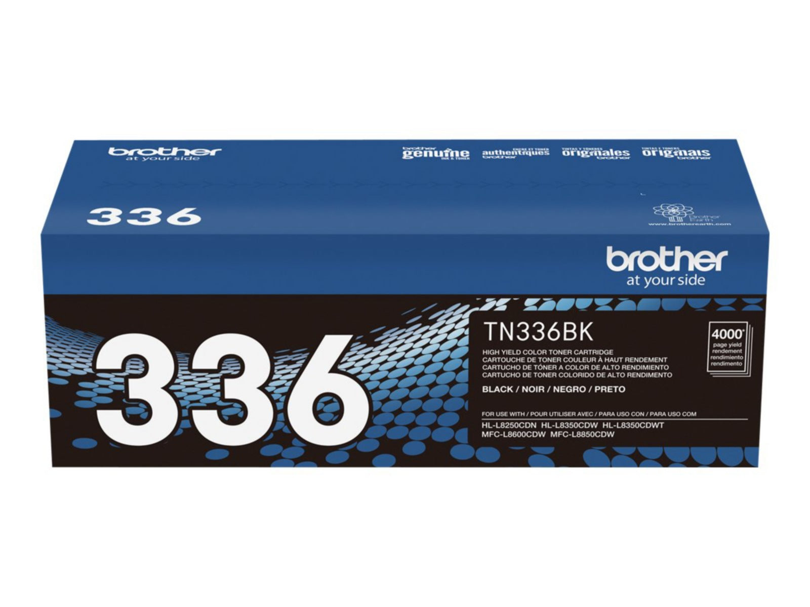 Tóner Brother 336BK Negro Alto Rendimiento - vista 3
