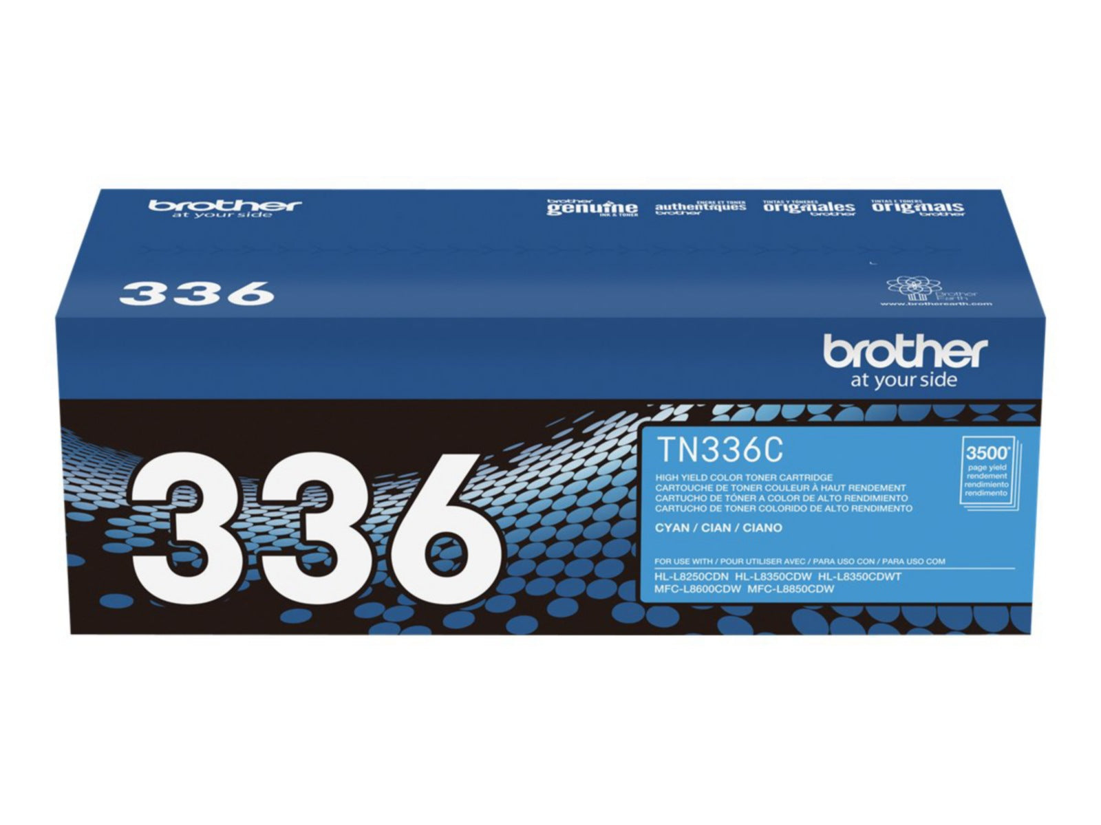 Tóner Brother 336C Cian Alto Rendimiento - vista 3