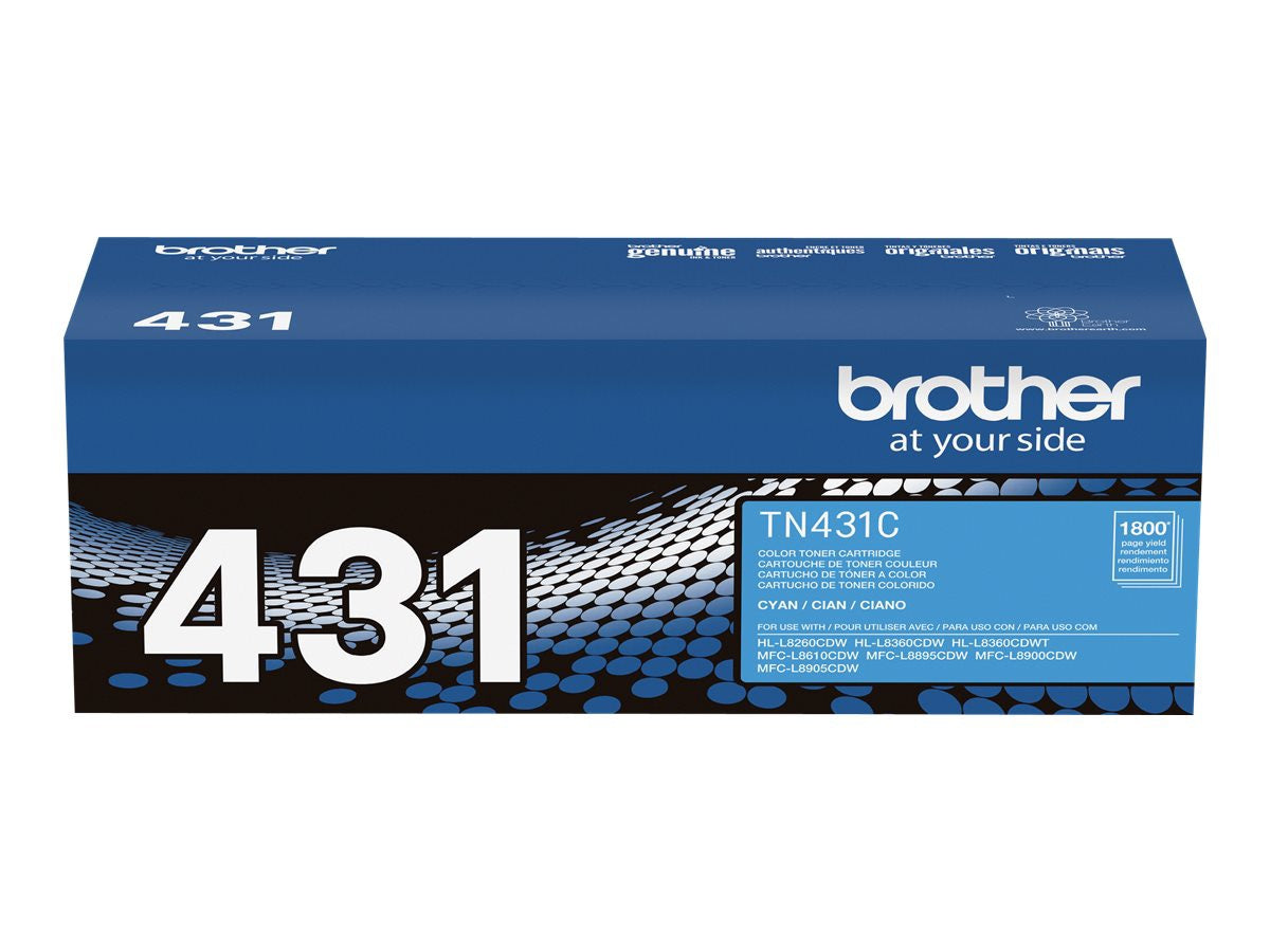 Tóner Brother 431C Cian - vista 3