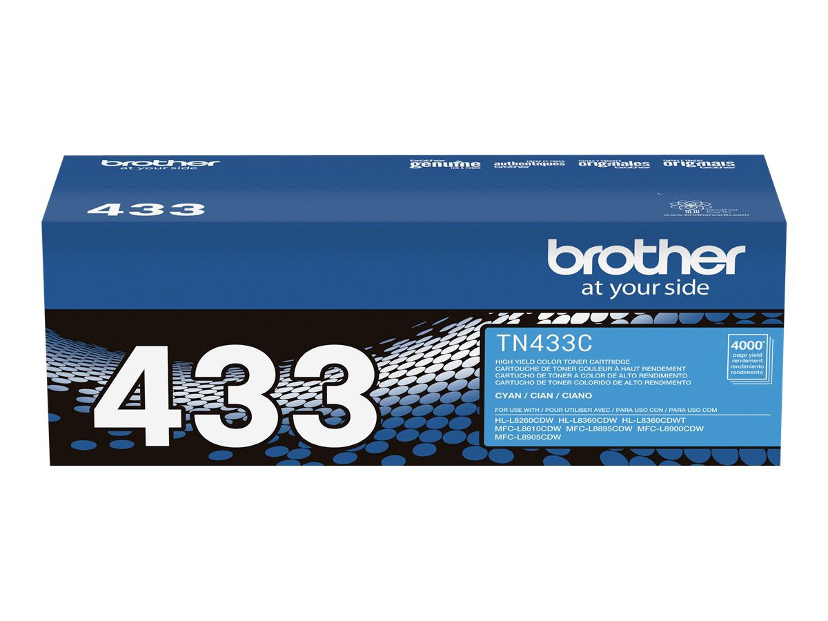 Tóner Brother 433C Cian Alto Rendimiento - vista 3