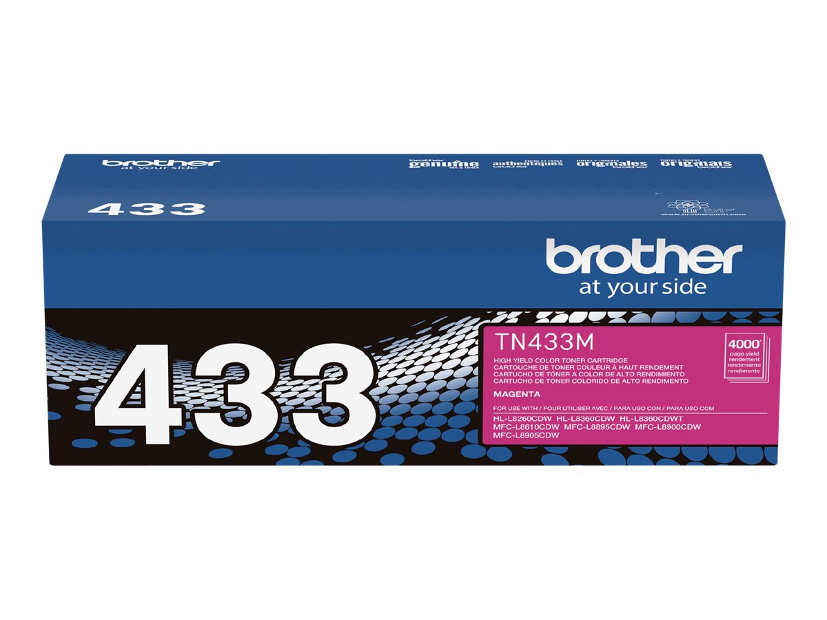 Tóner Brother 433M Magenta Alto Rendimiento - vista 2