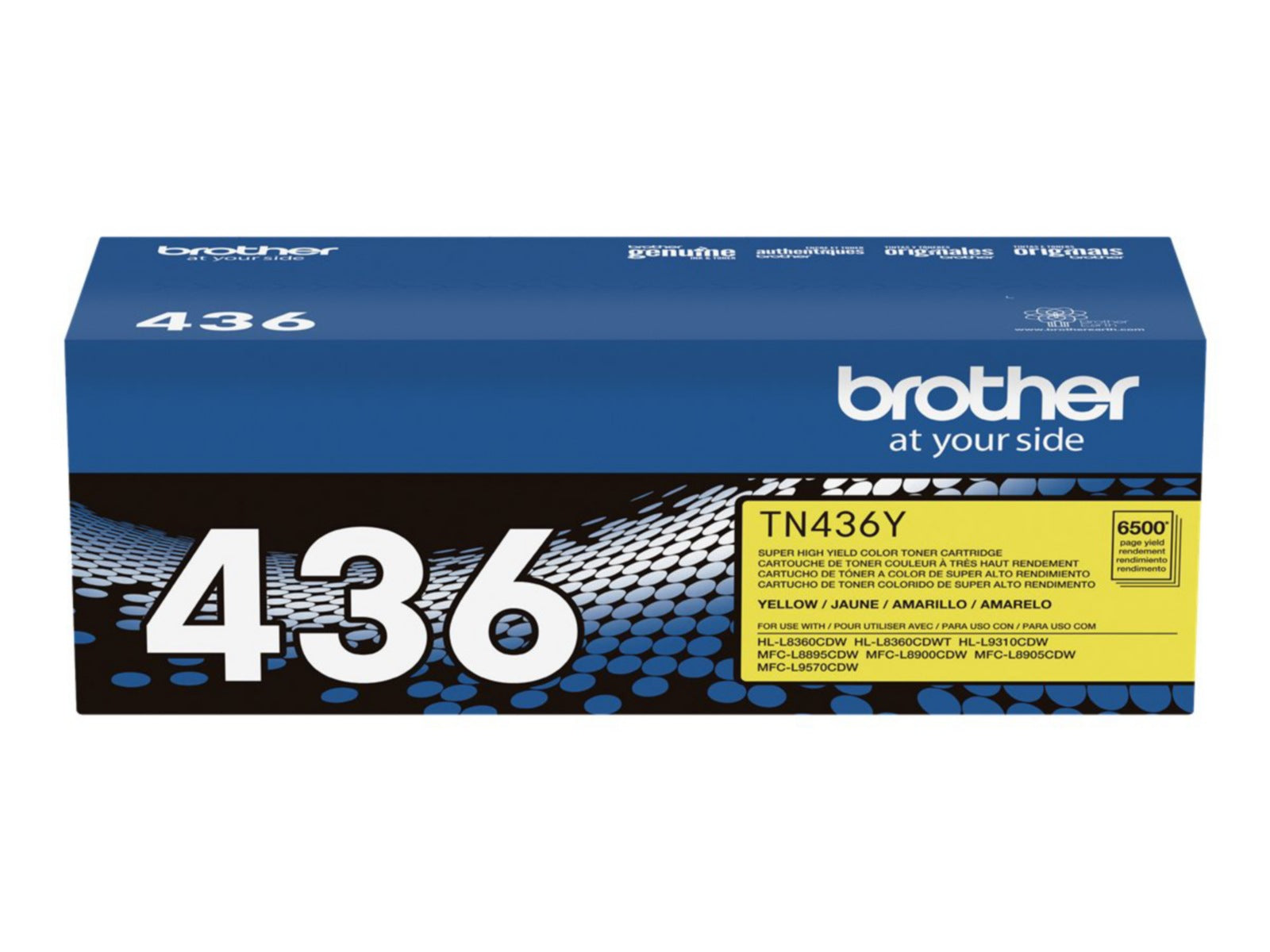 Tóner Brother 436Y Amarillo Alto Rendimiento - vista 4