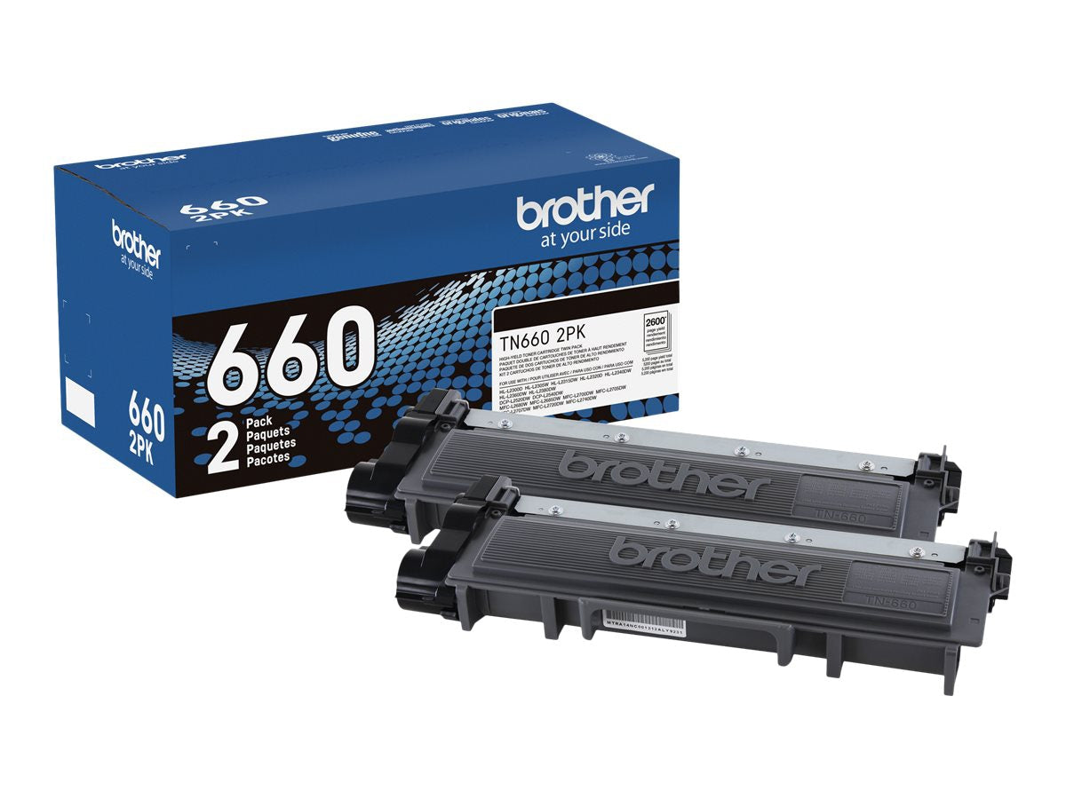 Tóner Brother 660 2PK Negro Alto Rendimiento - vista 1