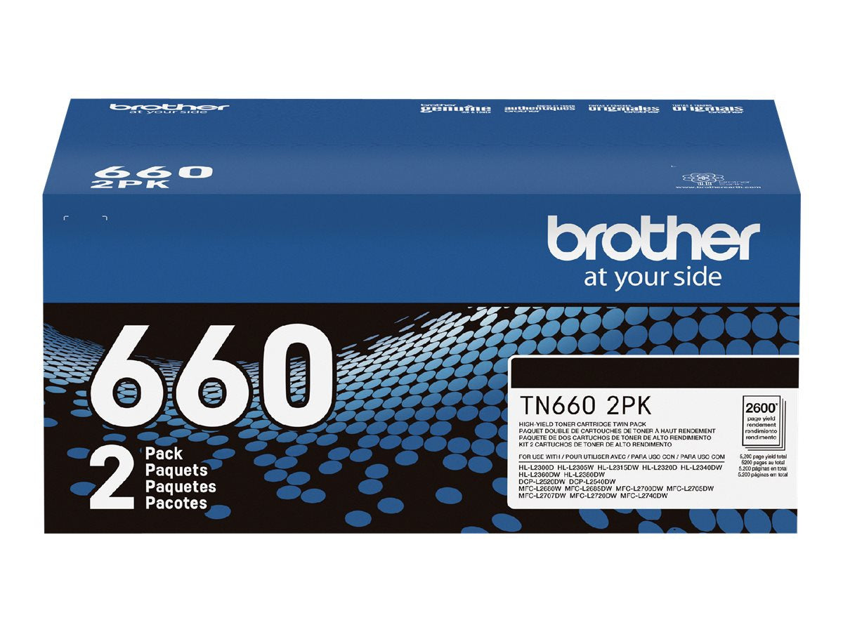 Tóner Brother 660 2PK Negro Alto Rendimiento - vista 2