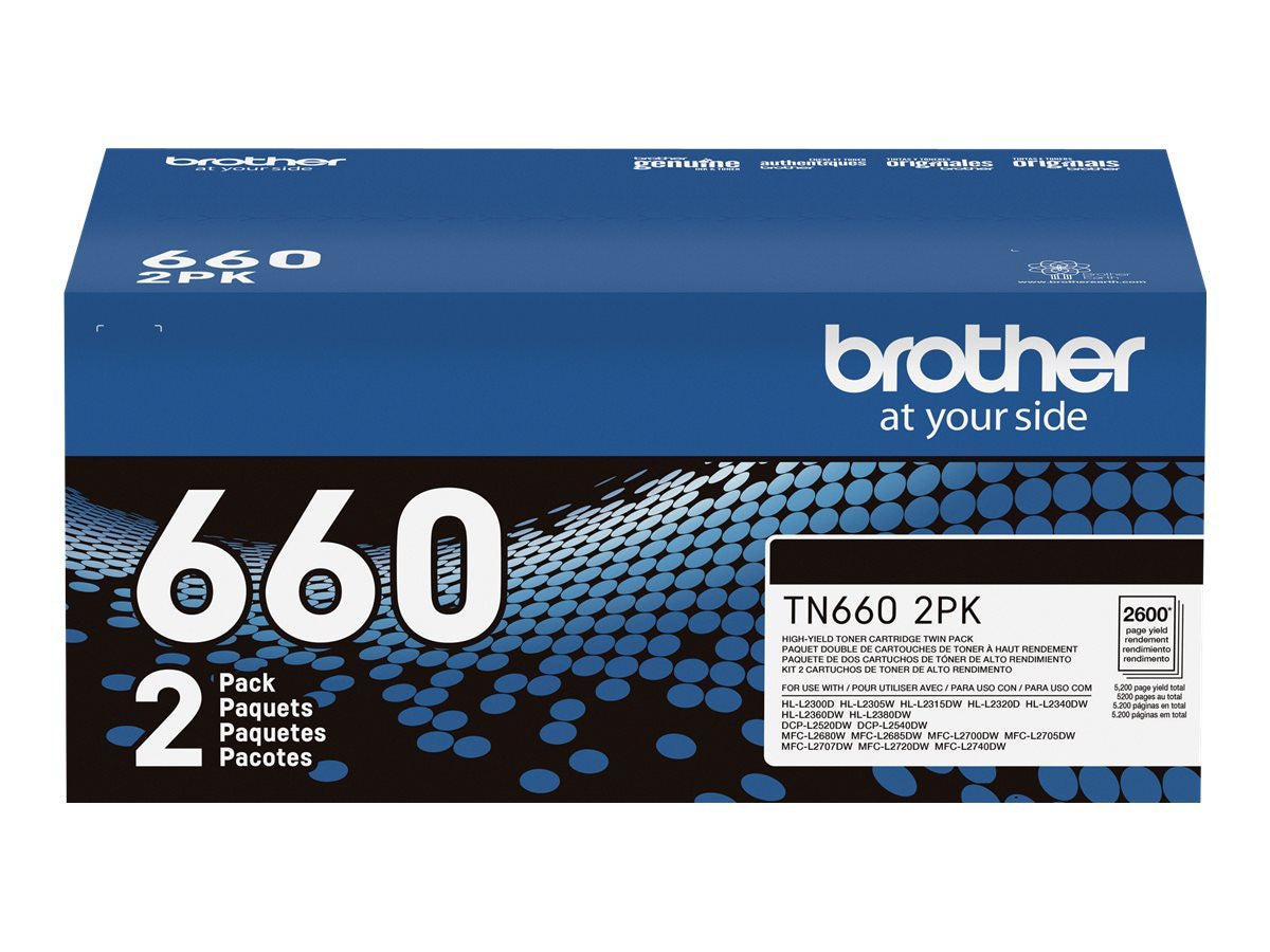 Tóner Brother 660 2PK Negro Alto Rendimiento - vista 4