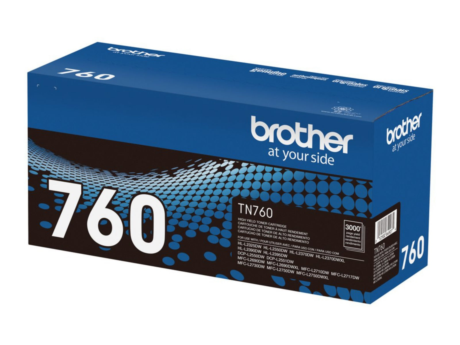 Tóner Brother 760 Negro Alto Rendimiento - vista 2