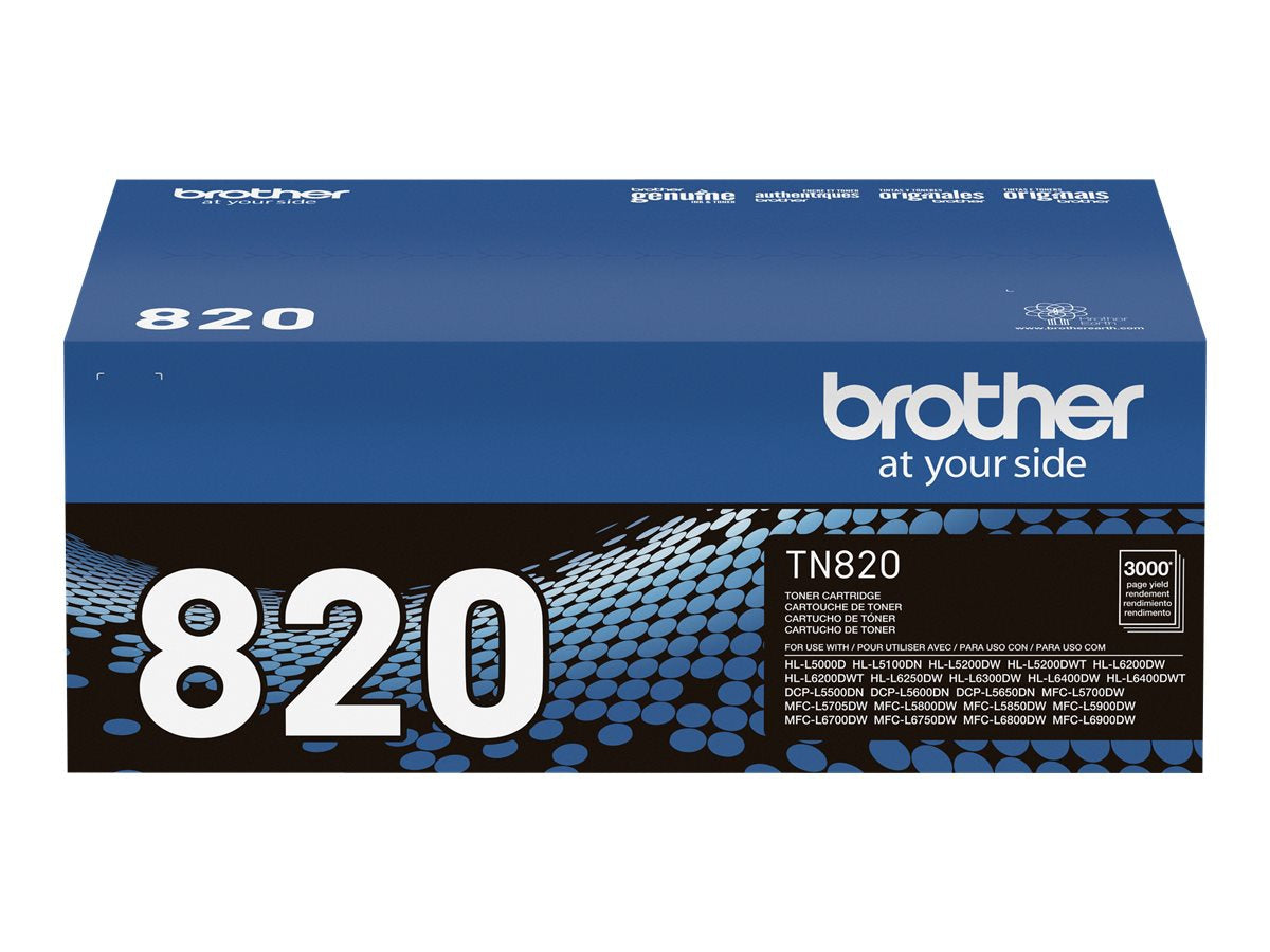Tóner Brother 820 Negro - vista 2