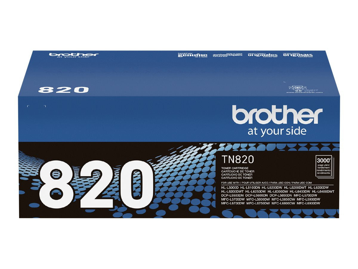 Tóner Brother 820 Negro - vista 4