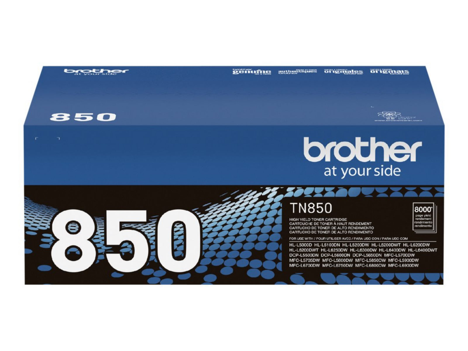Tóner Brother 850 Negro Alto Rendimiento - vista 2