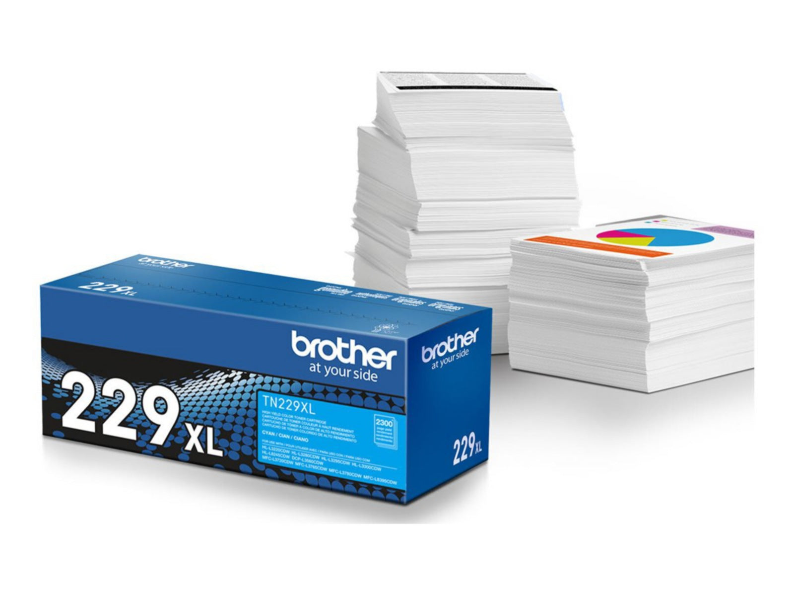 Tóner Brother TN229XLC Cian Alto Rendimiento - vista 2