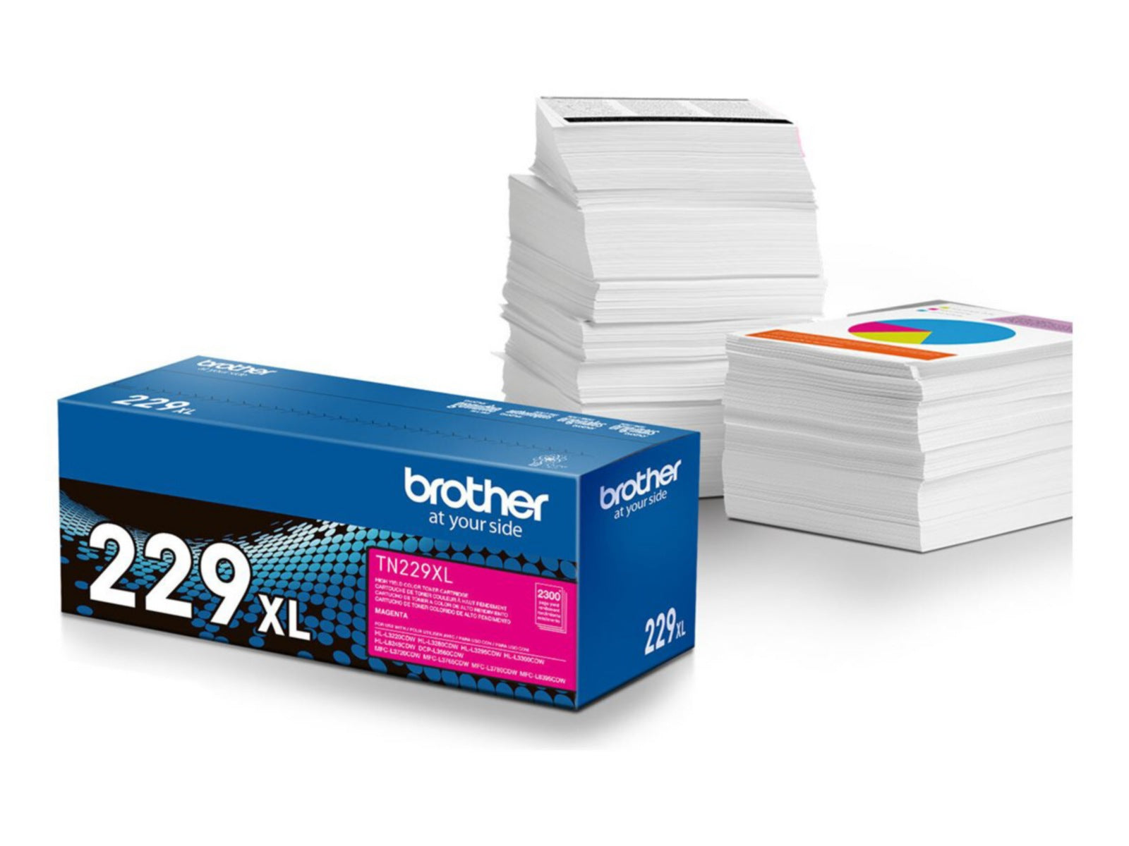 Tóner Brother TN229XLM Magenta Alto Rendimiento - vista 1
