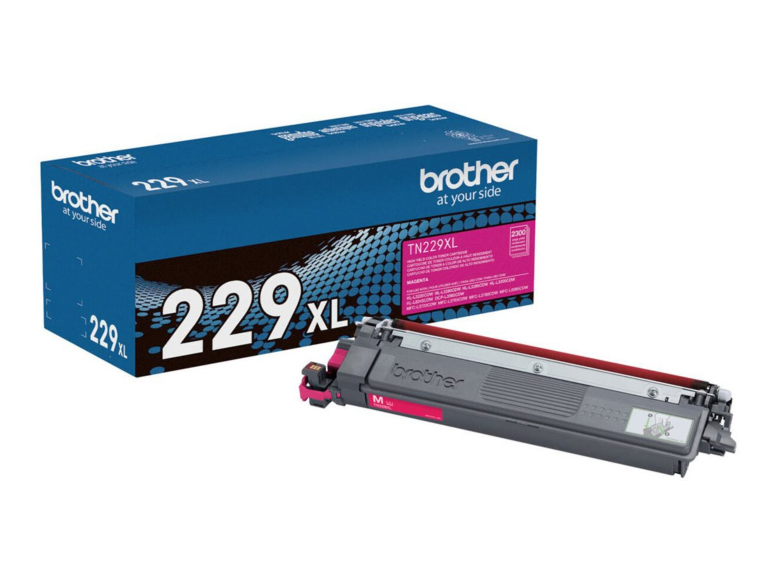 Tóner Brother TN229XLM Magenta Alto Rendimiento - vista 4