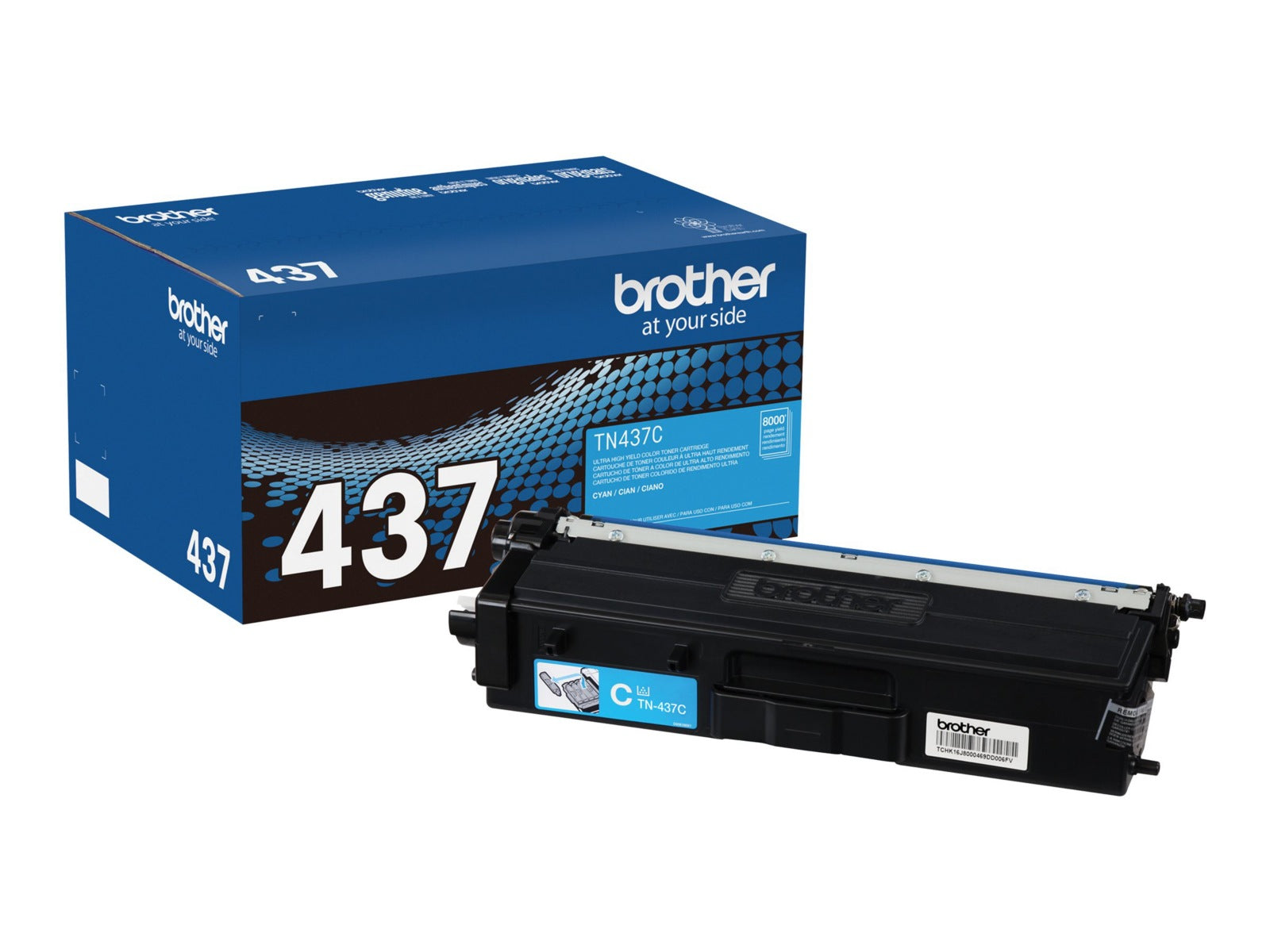 Tóner Brother TN437C Cian Alto Rendimiento - vista 1