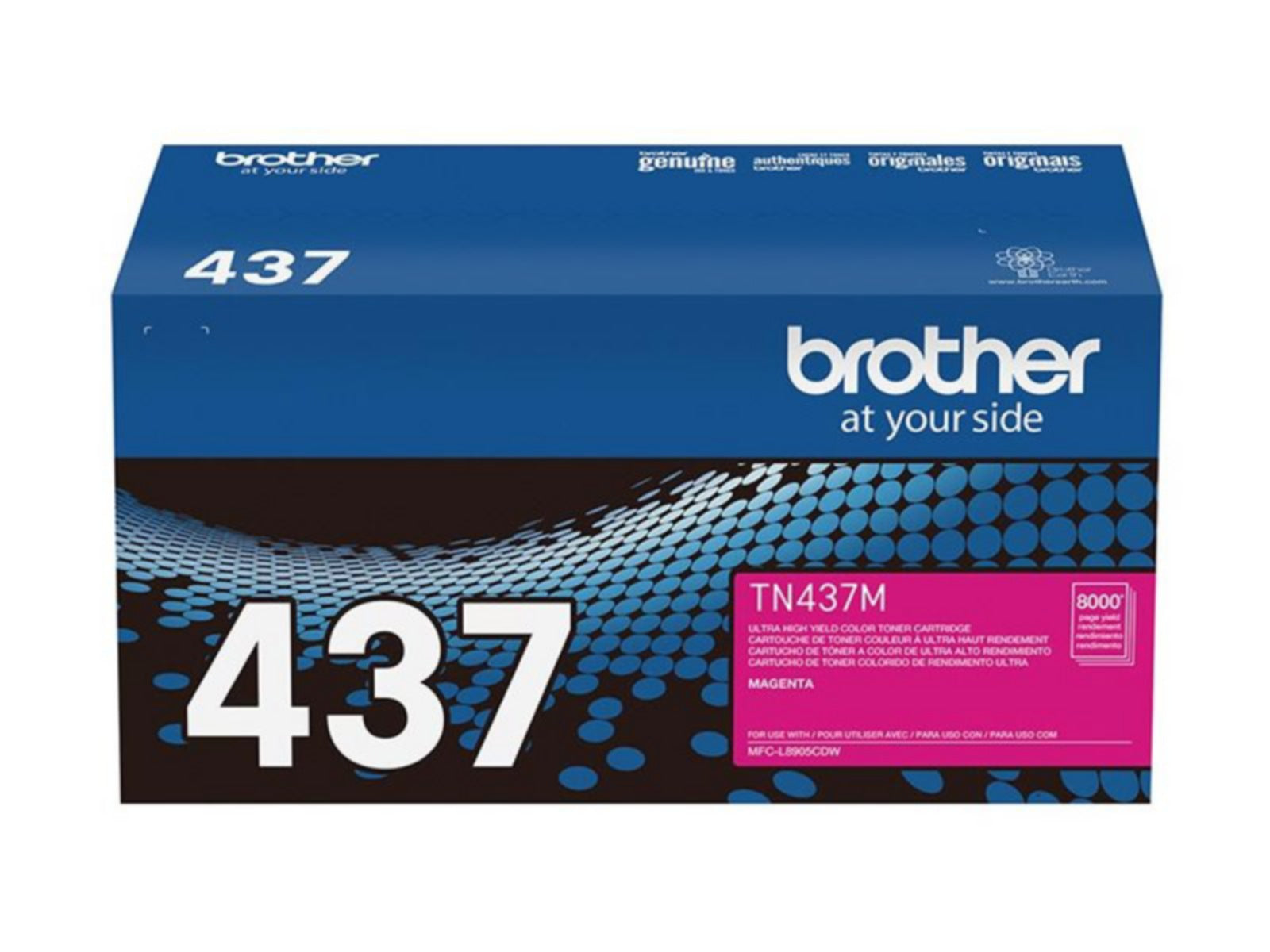 Tóner Brother TN437M Magenta Alto Rendimiento - vista 2