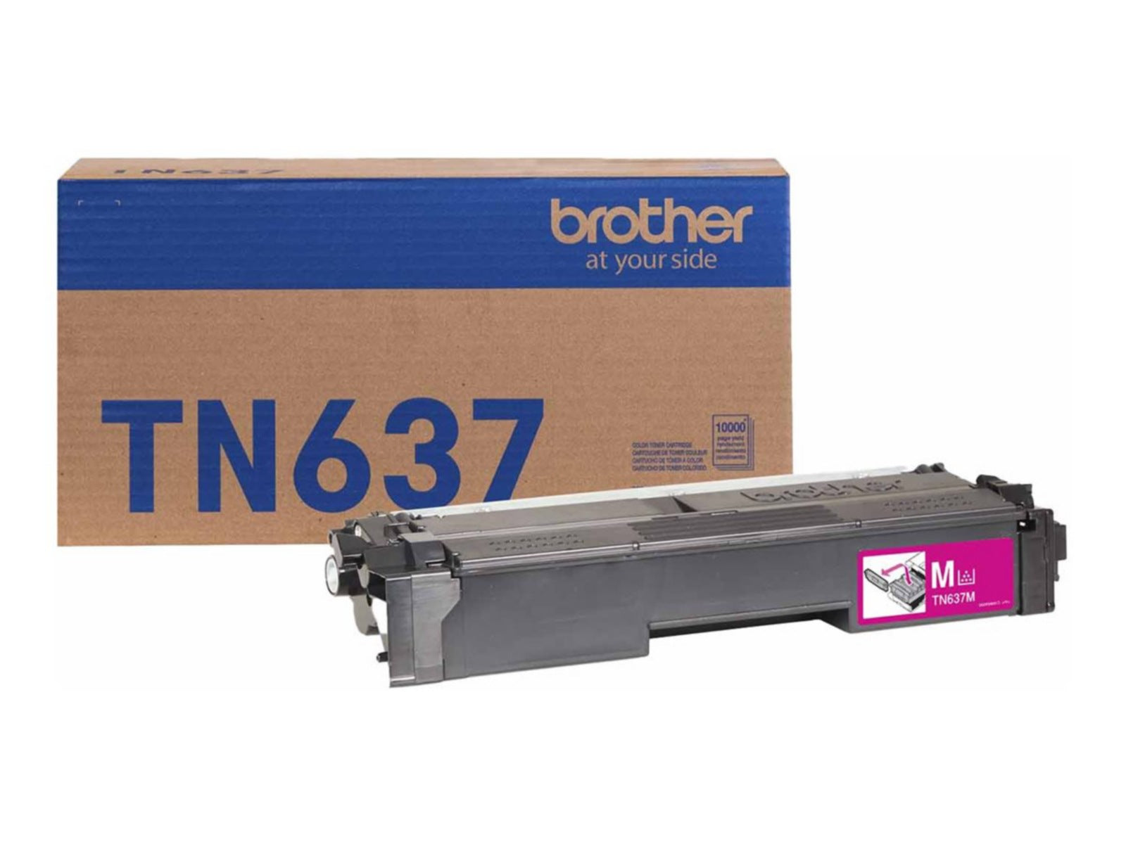 Tóner Brother TN637M Magenta Alto Rendimiento - vista 1