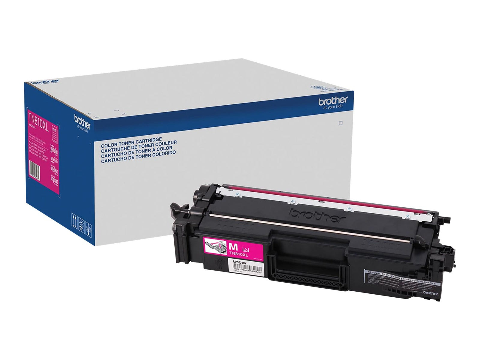 Tóner Brother TN810XLM Magenta Alto Rendimiento - vista 1