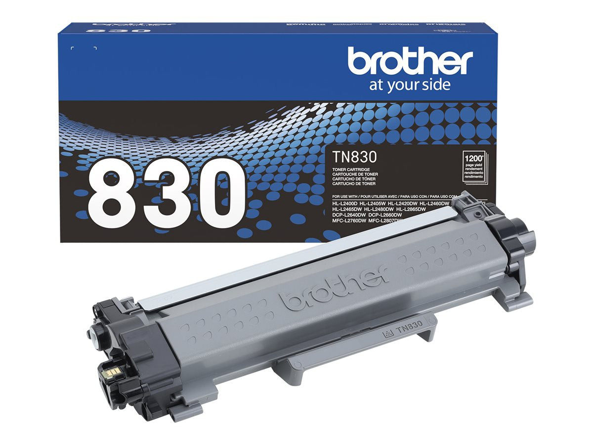 Tóner Brother TN830 Negro - vista 1