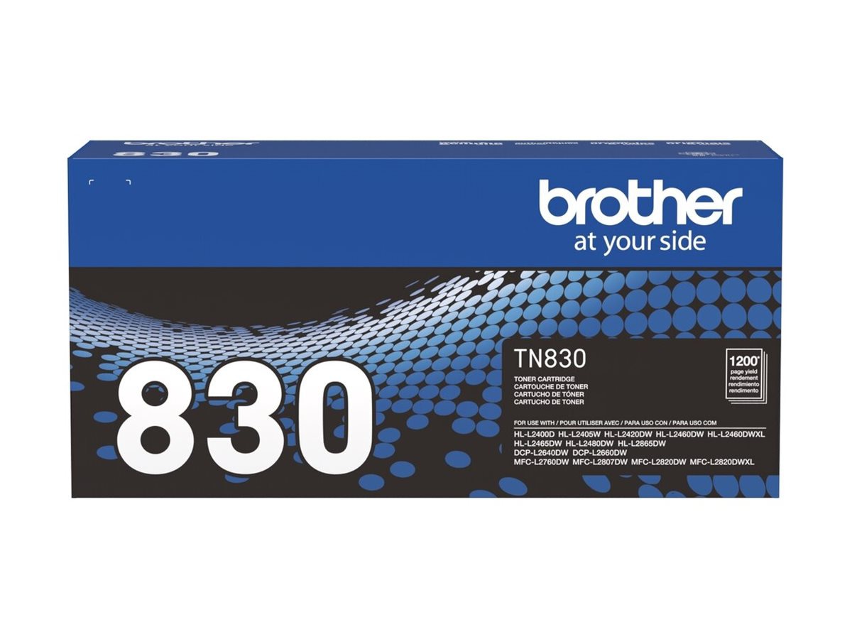 Tóner Brother TN830 Negro - vista 3