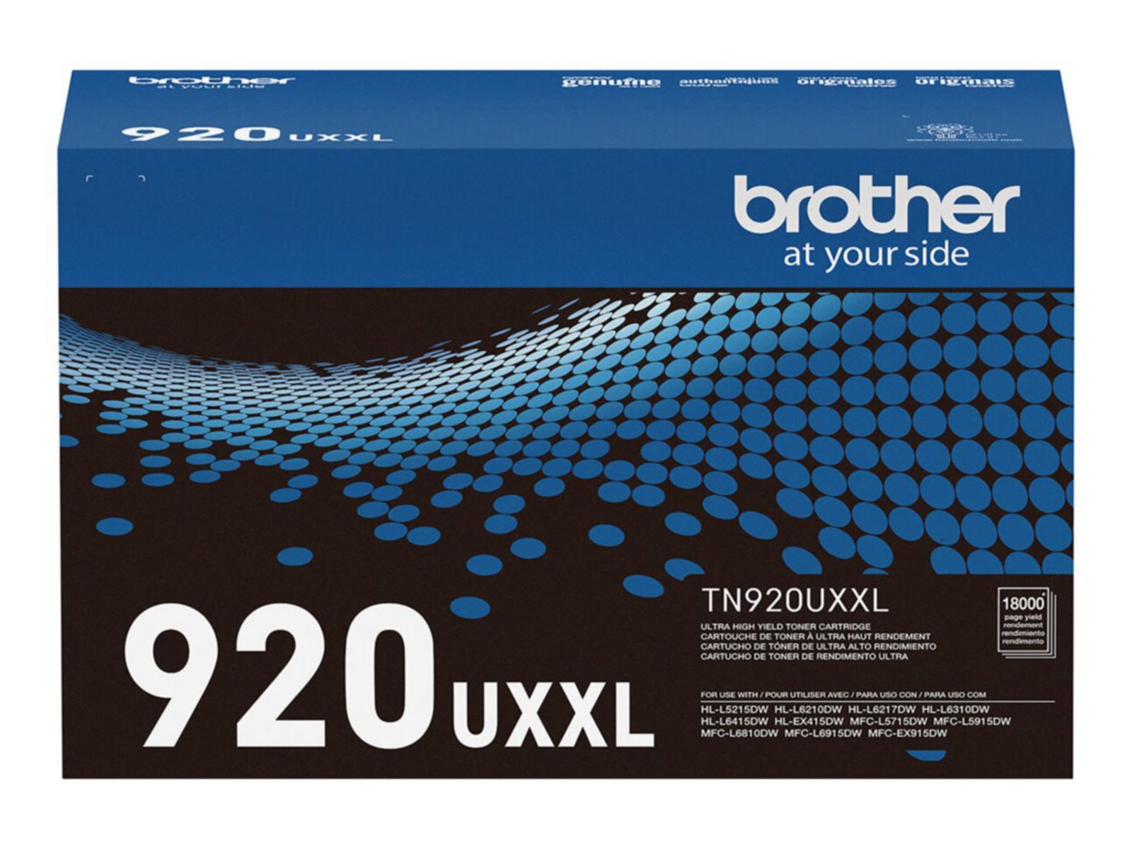 Tóner Brother TN920UXXL Negro Alto Rendimiento - vista 1