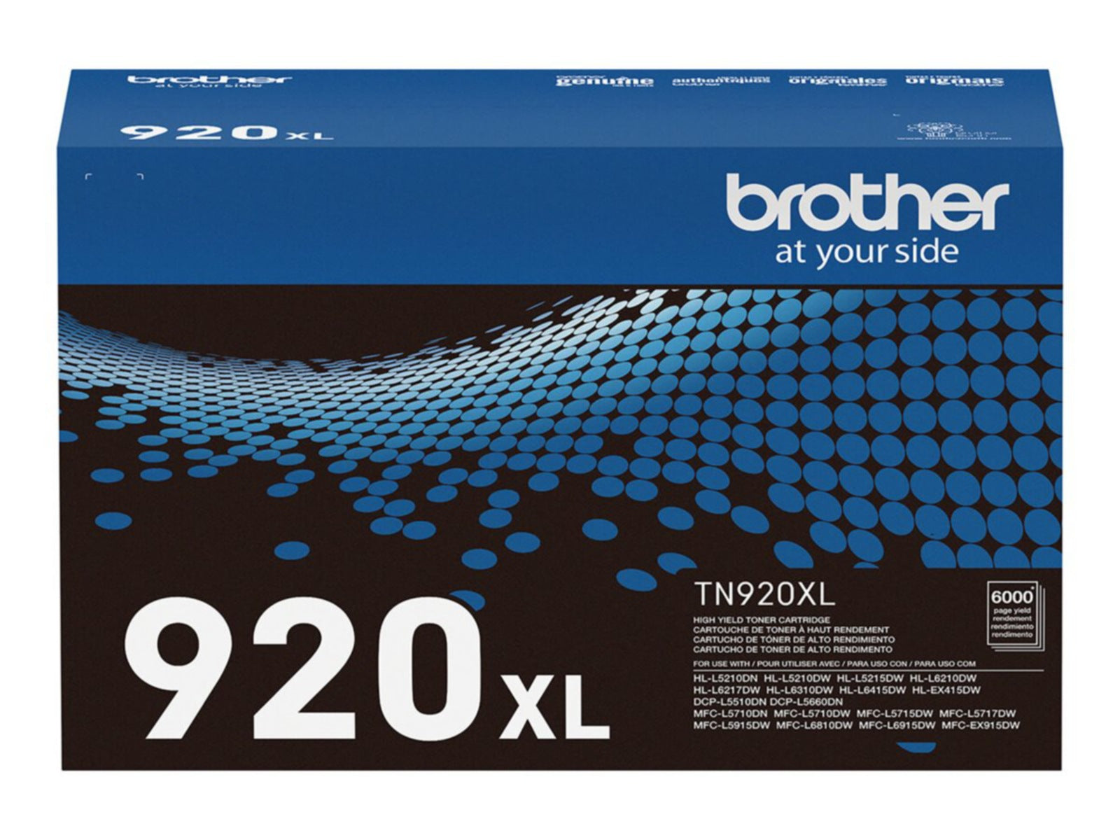 Tóner Brother TN920XL Negro Alto Rendimiento - vista 1