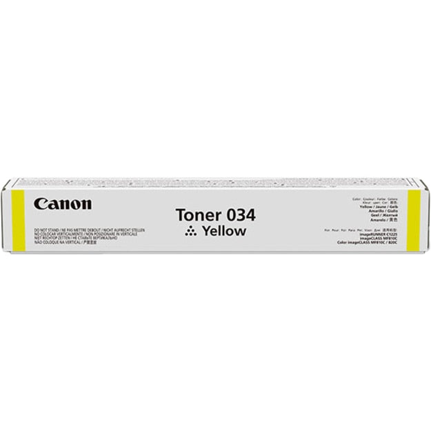 Tóner Canon 034 Amarillo - vista 1